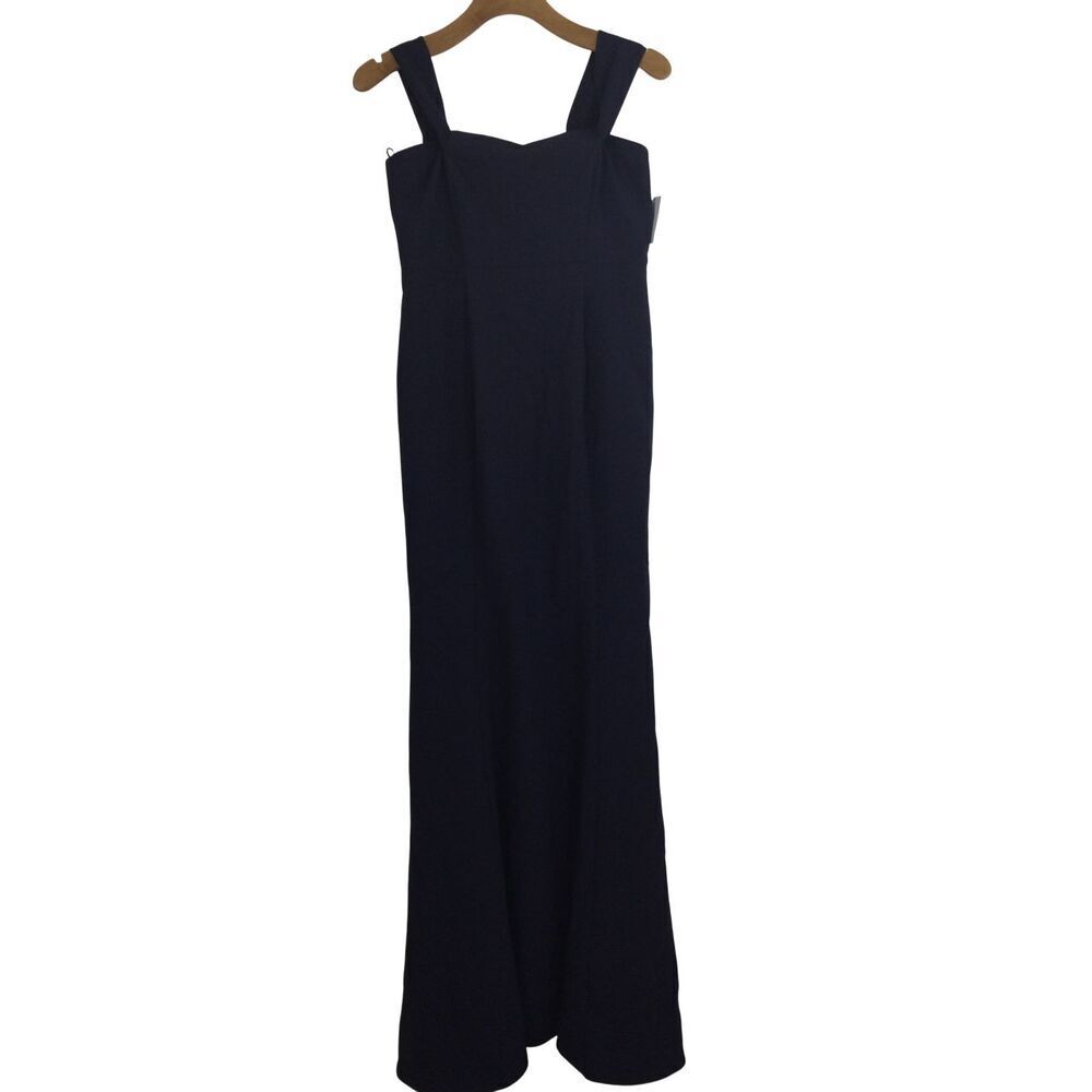 Likely Womens Bartolli Off-the-Shoulder Mermaid Gown Dress Navy Blue Size 10 NWT